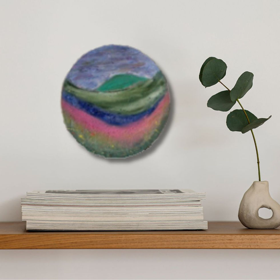 Thumbnail: Skirrid Mountain art on a wall