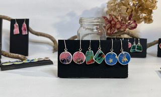 Thumbnail: Silver Earrings from Miriam's Collection
