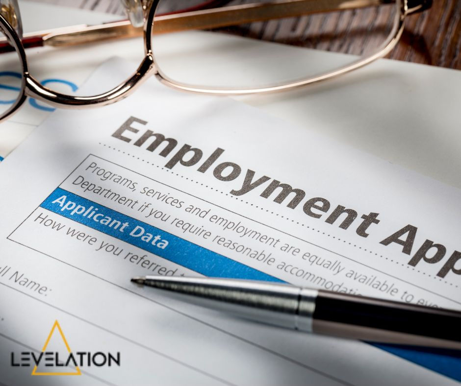 Career Starter Energiser Program - Image shows an application form, pen and glasses