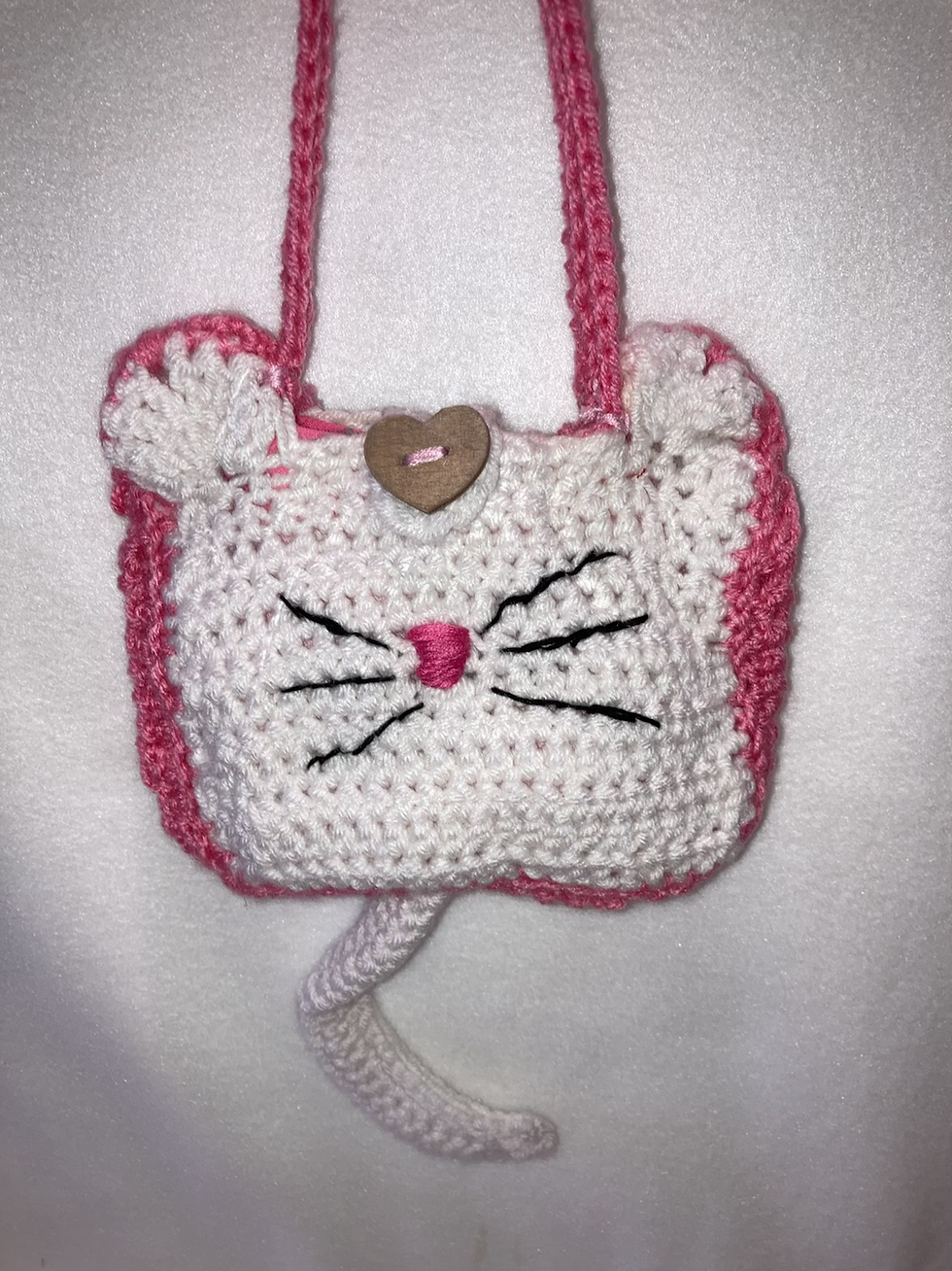 Thumbnail: Girls Purses - Kitty - CREAM 