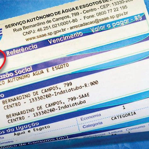 Site do Saae oferece emissão imediata e segura da segunda via da conta de água