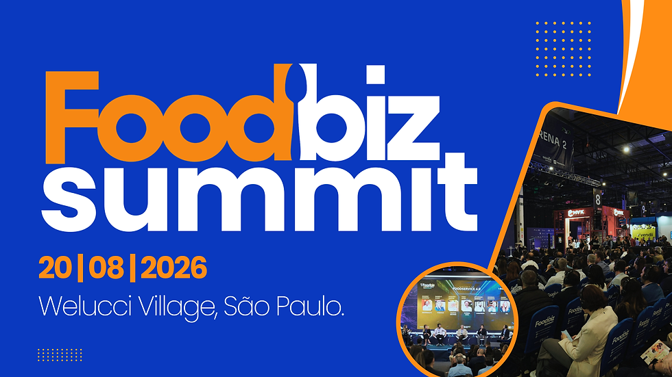 Evento ocorre dia 20 de agosto, em São Paulo, e terá programação voltada a executivos, operadores, fornecedores e especialistas da alimentação fora do lar