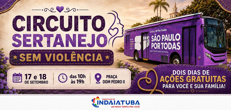 Ação estadual reúne serviços de saúde, proteção às mulheres, segurança, cultura e cidadania