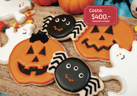 Galletas decoradas de Halloween