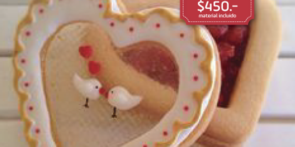 Galletas de vitral con azúcar isomalt