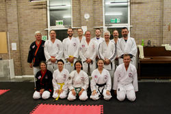 Adult class group photo