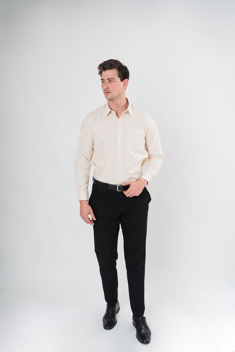 Miniatura: CAMISA VESTIR BEIGE