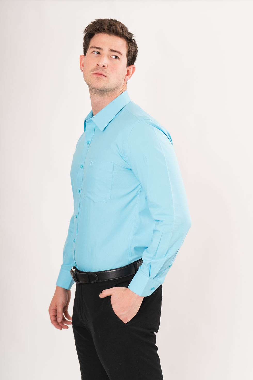 Miniatura: CAMISA VESTIR AQUA 493