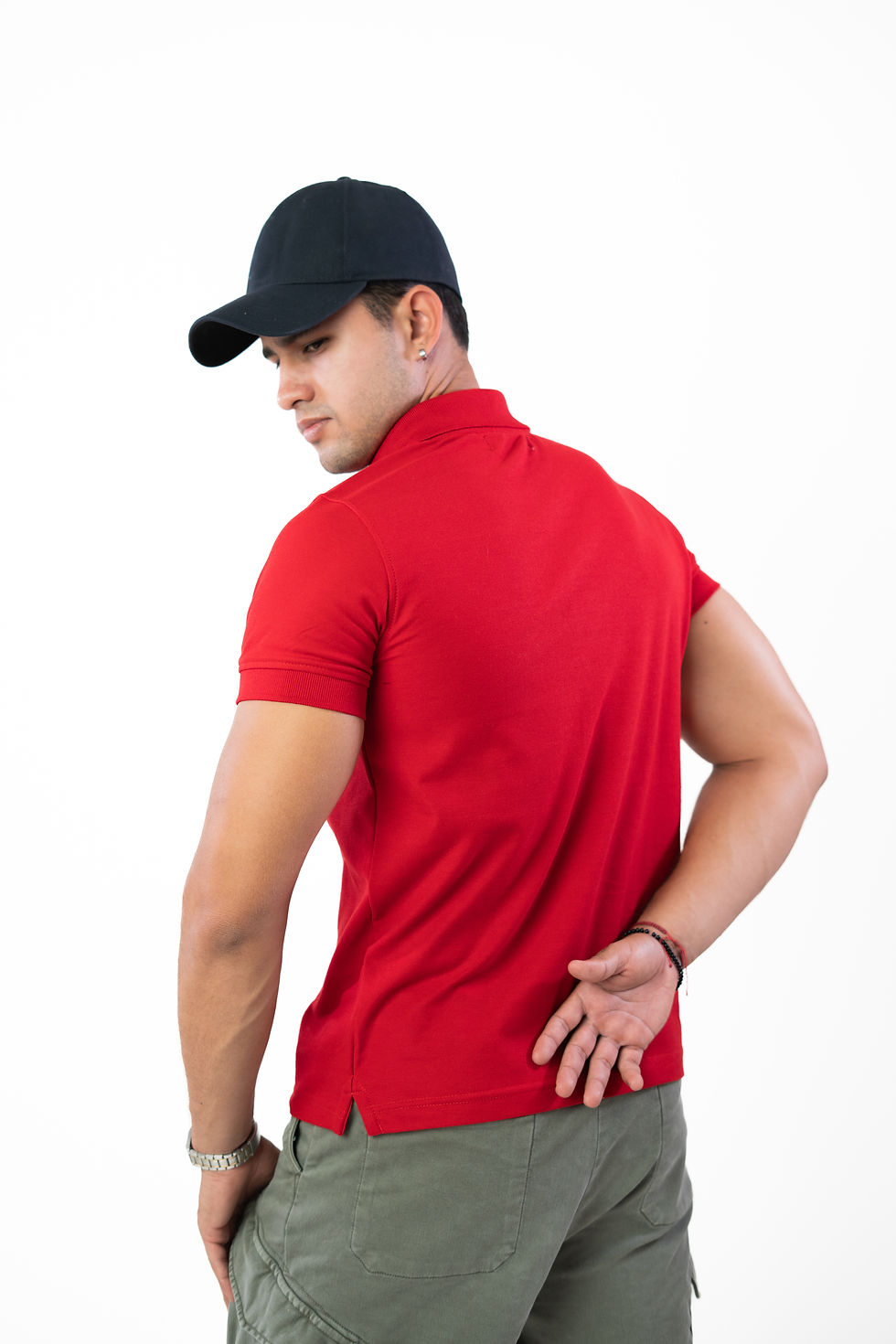 Miniatura: PLAYERA ROJO TIPO POLO