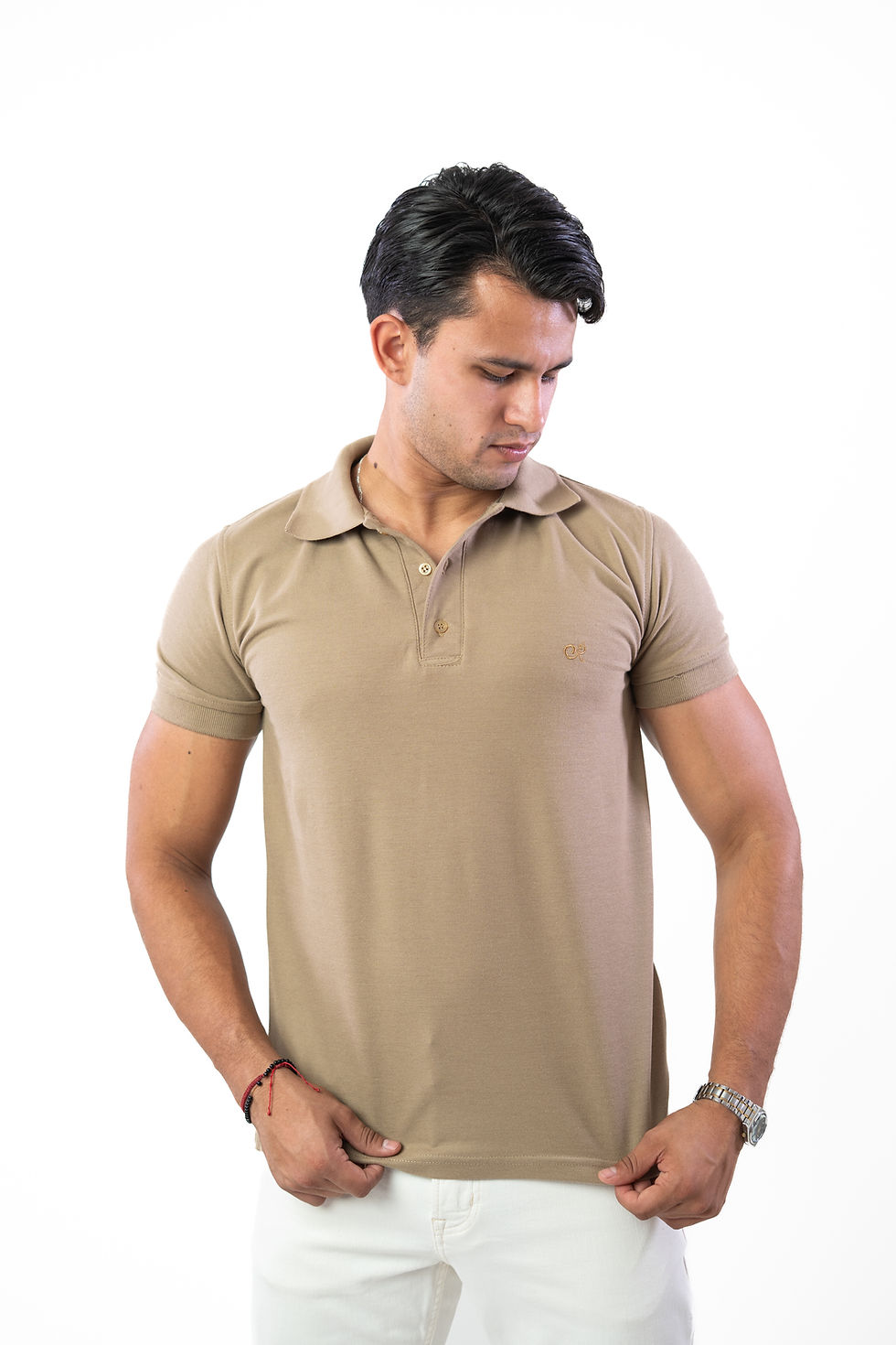 Miniatura: PLAYERA KAKI TIPO POLO