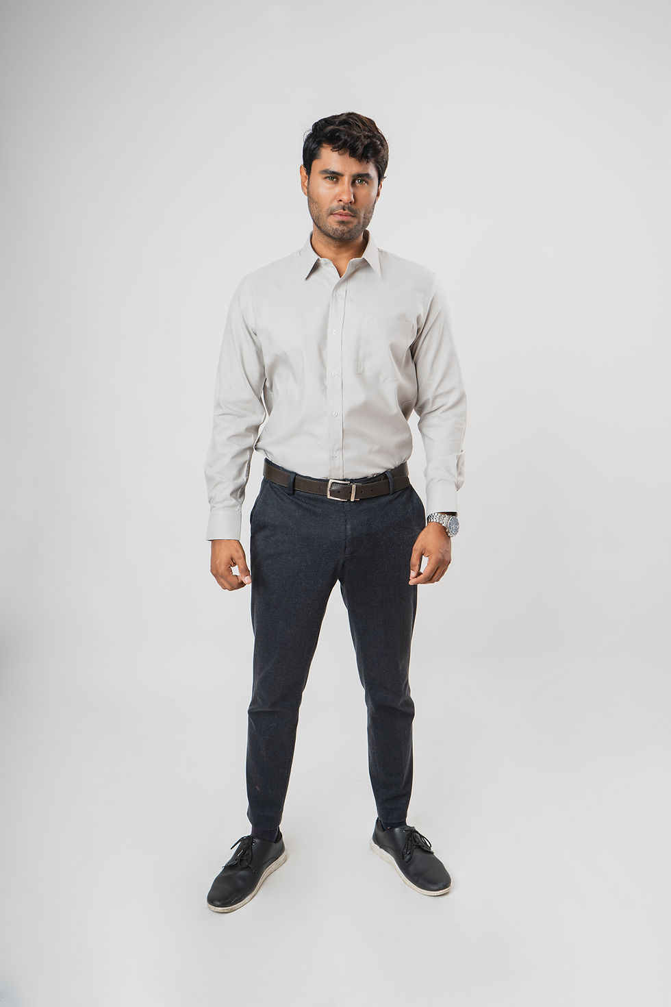 Miniatura: CAMISA VESTIR PERLA