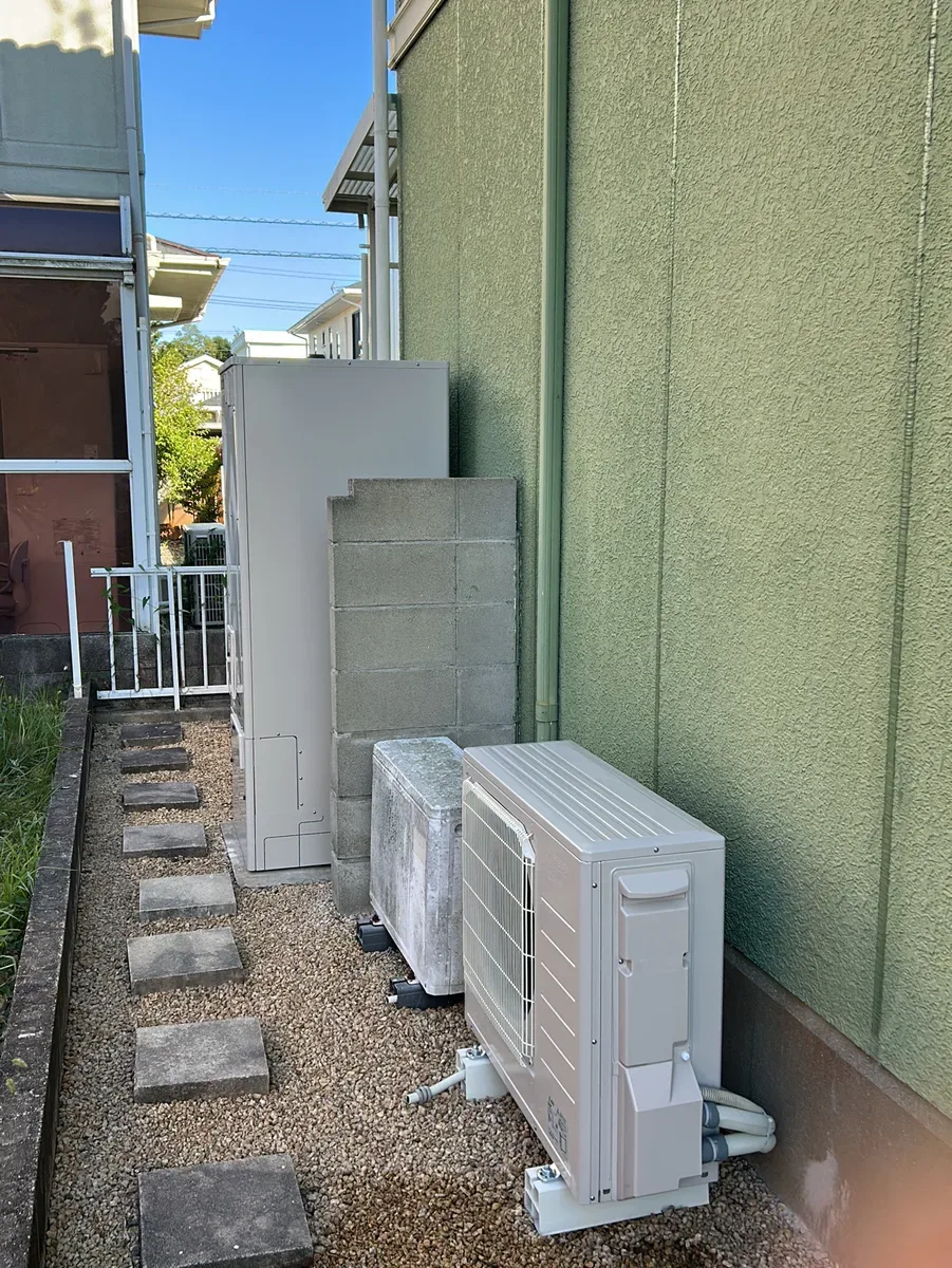 山陽小野田市有帆の三菱SRT-N377施工後