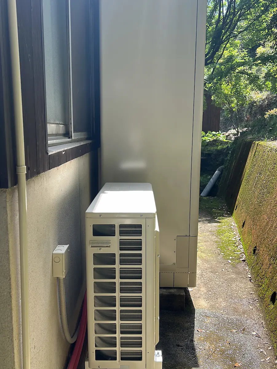 下関市川棚に設置したダイキンEQX46ZFVエコキュート