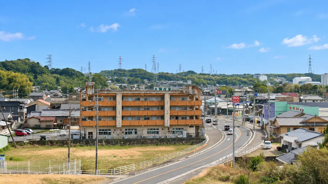 山陽小野田市有帆の風景
