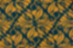 Willis Bloom Calla Lily fabric in Midnight gold. Dark blue and gold, ochre linen and cotton fabric for beautiful homes.