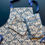 Thumbnail: Calla Lily blue and white kitchen aprob by Willis Bloom