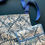 Thumbnail: Calla Lily blue kitchen gift set, apron, oven glove, tea towel
