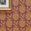 Thumbnail: Willis Bloom Pineapple wallpaper in Garnet. A rich red and gold wallpaper for a beautiful home. Love pattern.