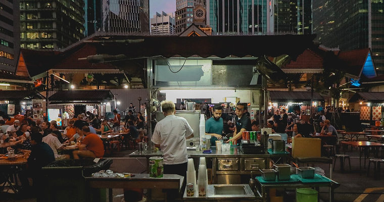 Lau Pa Sat mercado