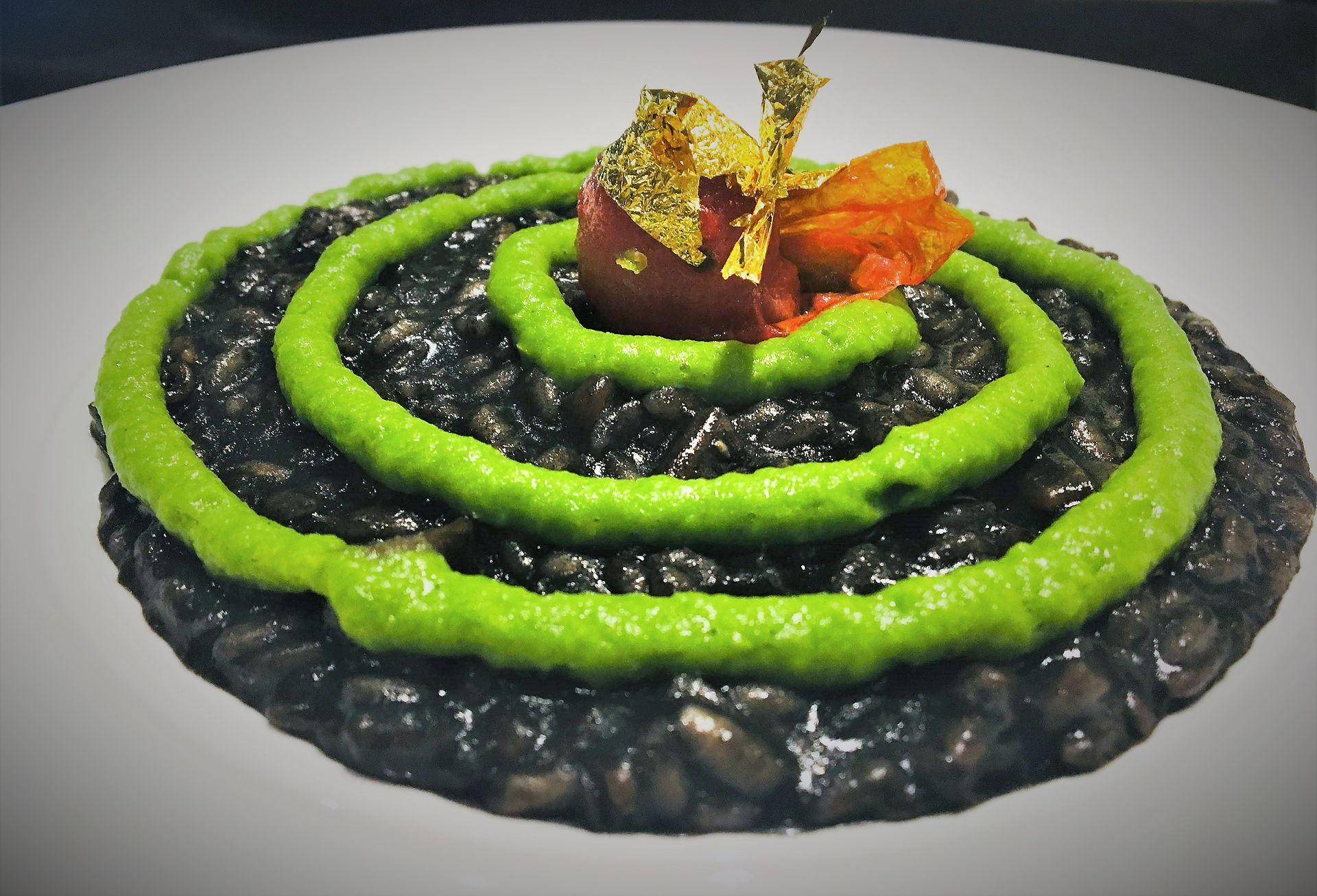 Black ink Risotto