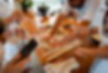 Hand toghether cooking class the Italian Elixir Chef Anthony