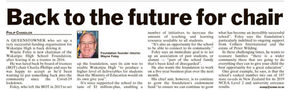 Back to the Future for WHS Foundation Chair.