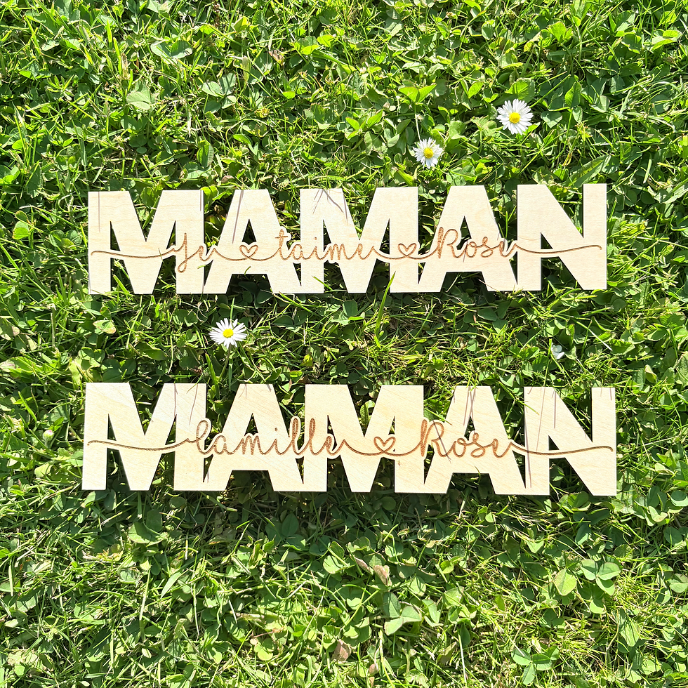Miniature : Deco lettre: Maman