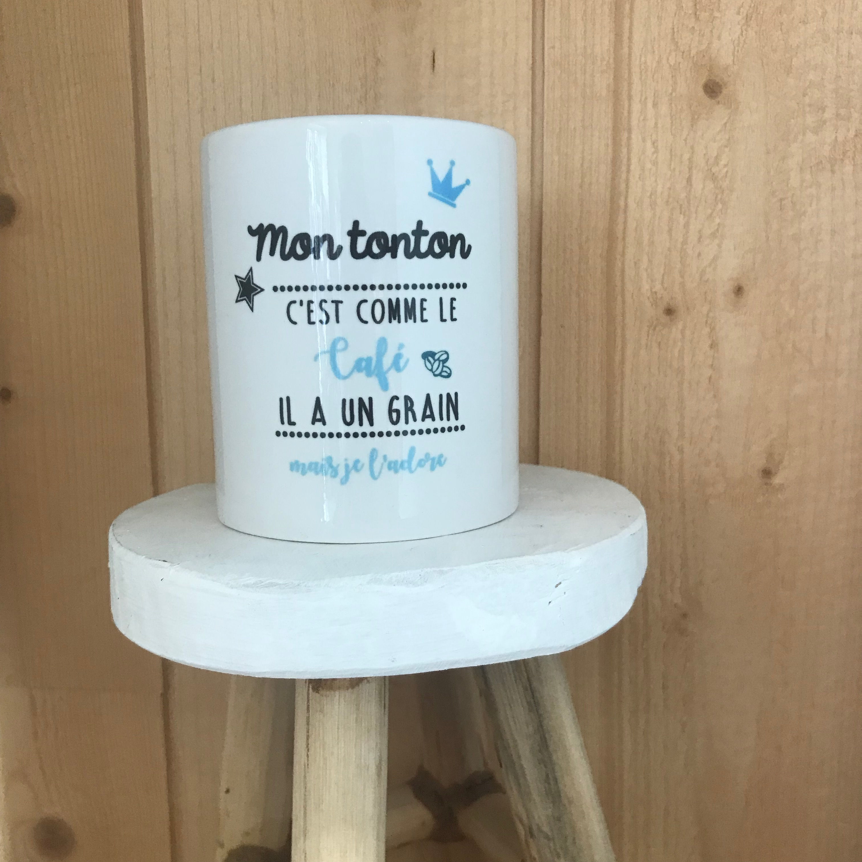Mug: Tonton grain de café