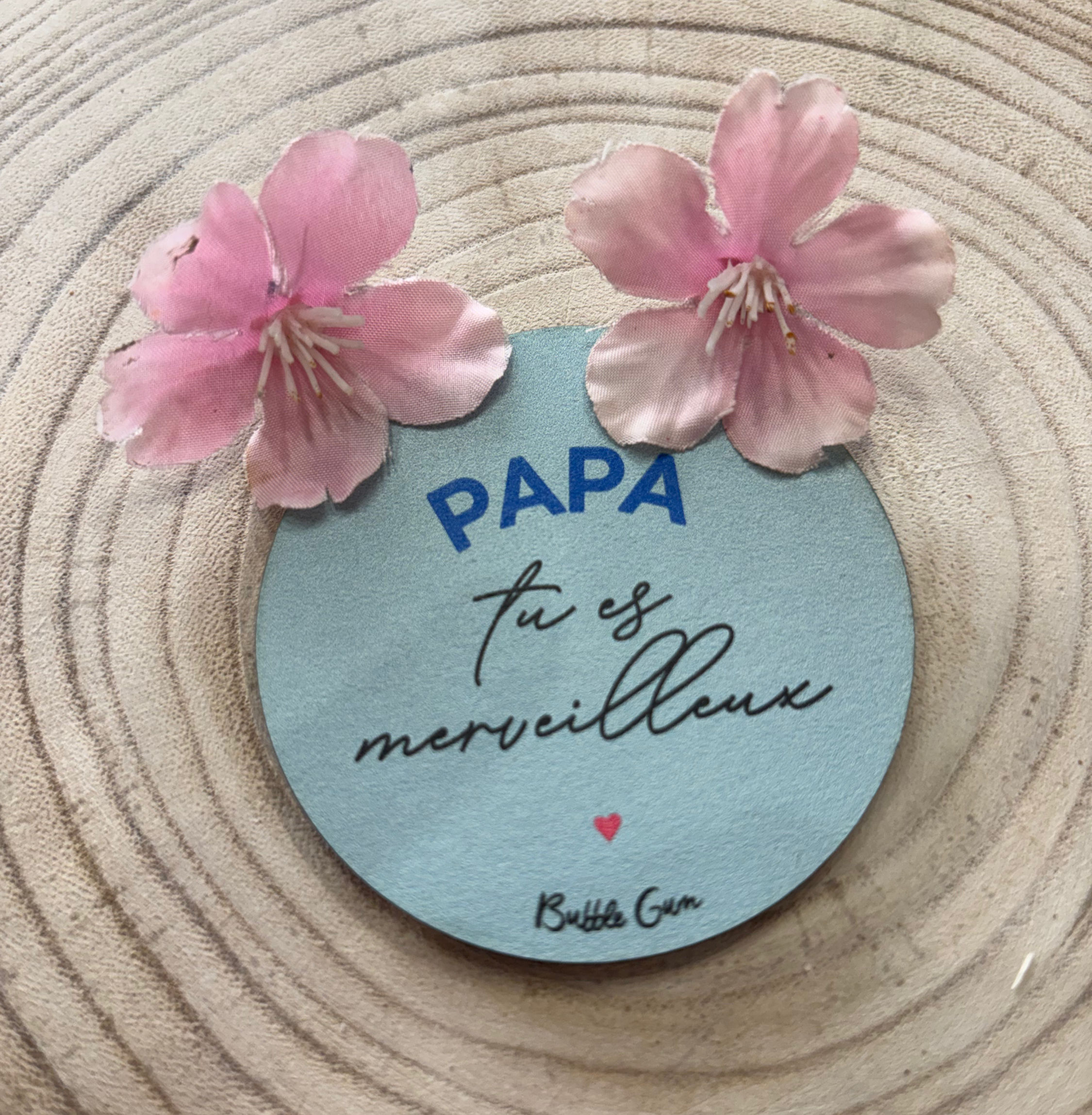 Magnet: Papa tu es merveilleux