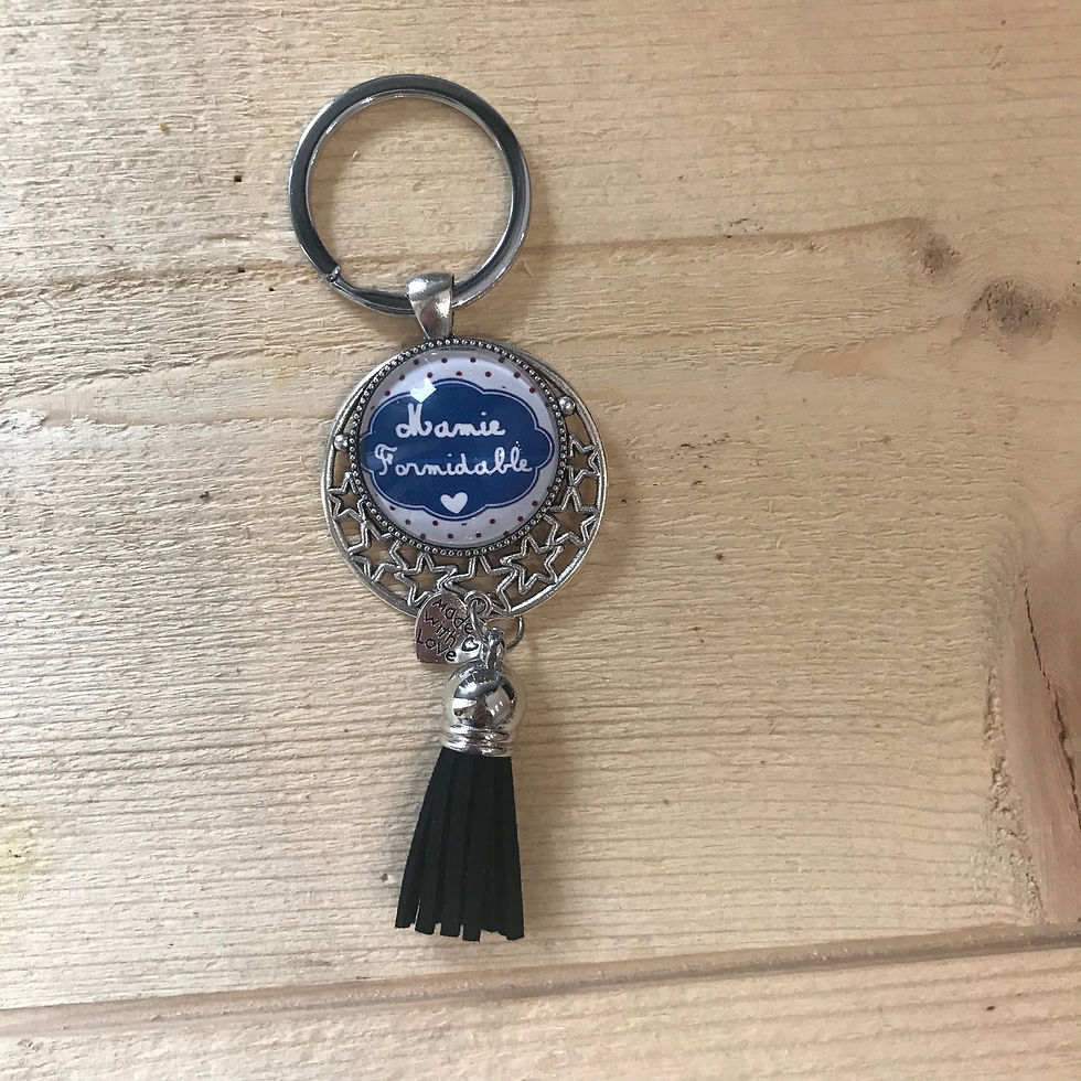 Porte clés Mamie Formidable