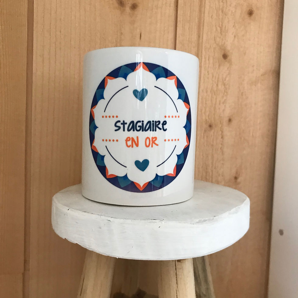 Mug: Stagiaire en Or