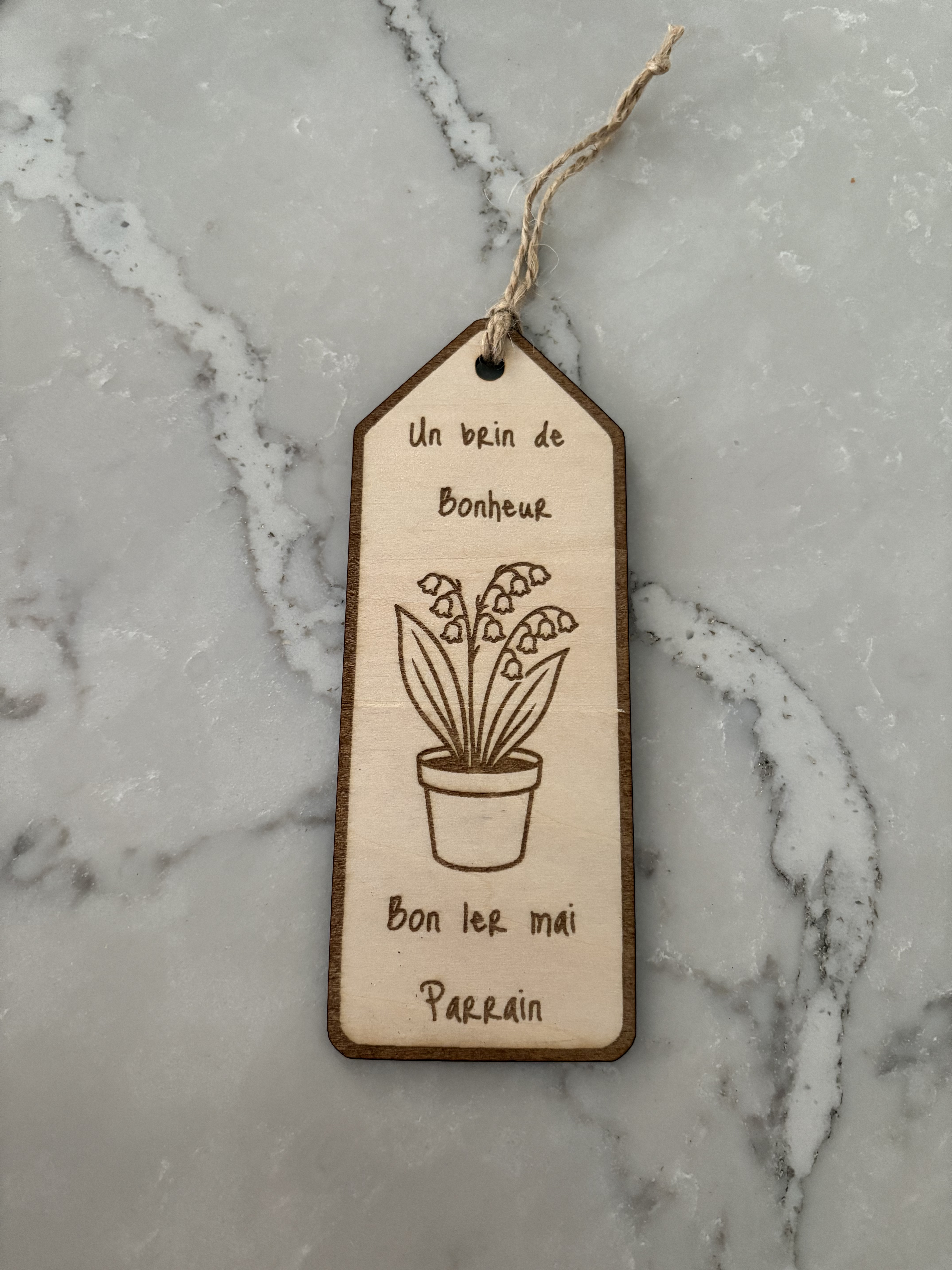 Marque Page Muguet: N°4