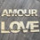 Miniature : Déco Lettre: LOVE + je t'aime