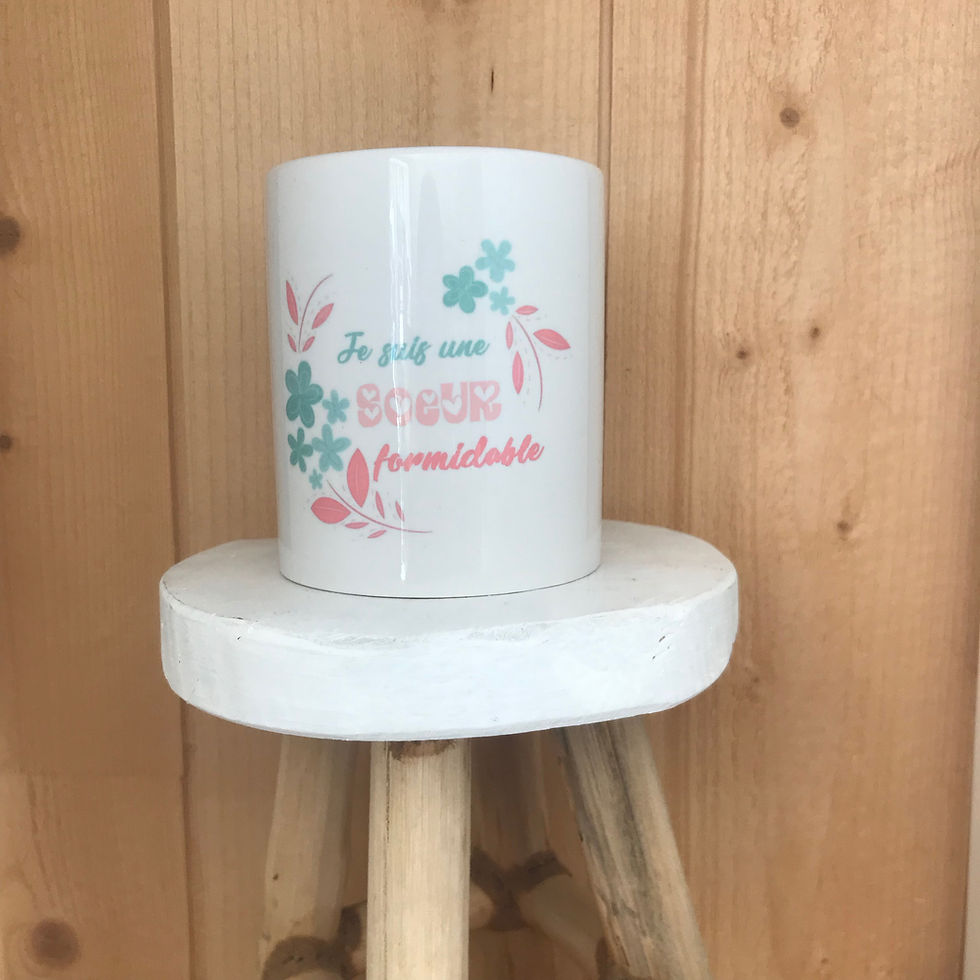 Mug: Soeur formidable