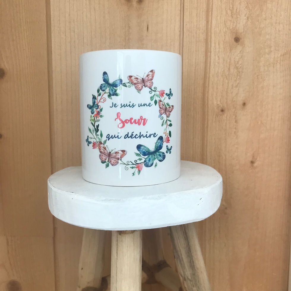 Mug: Soeur de coeur