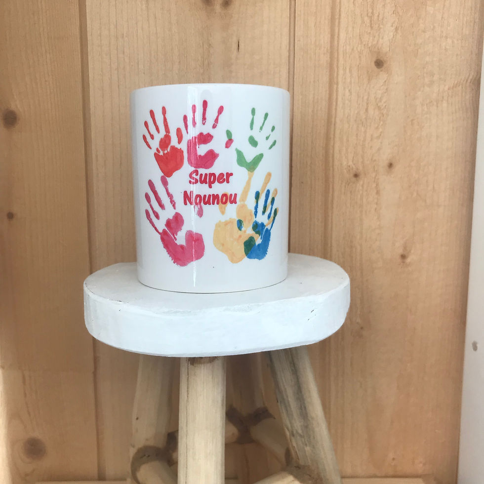 Mug : Super Nounou mains