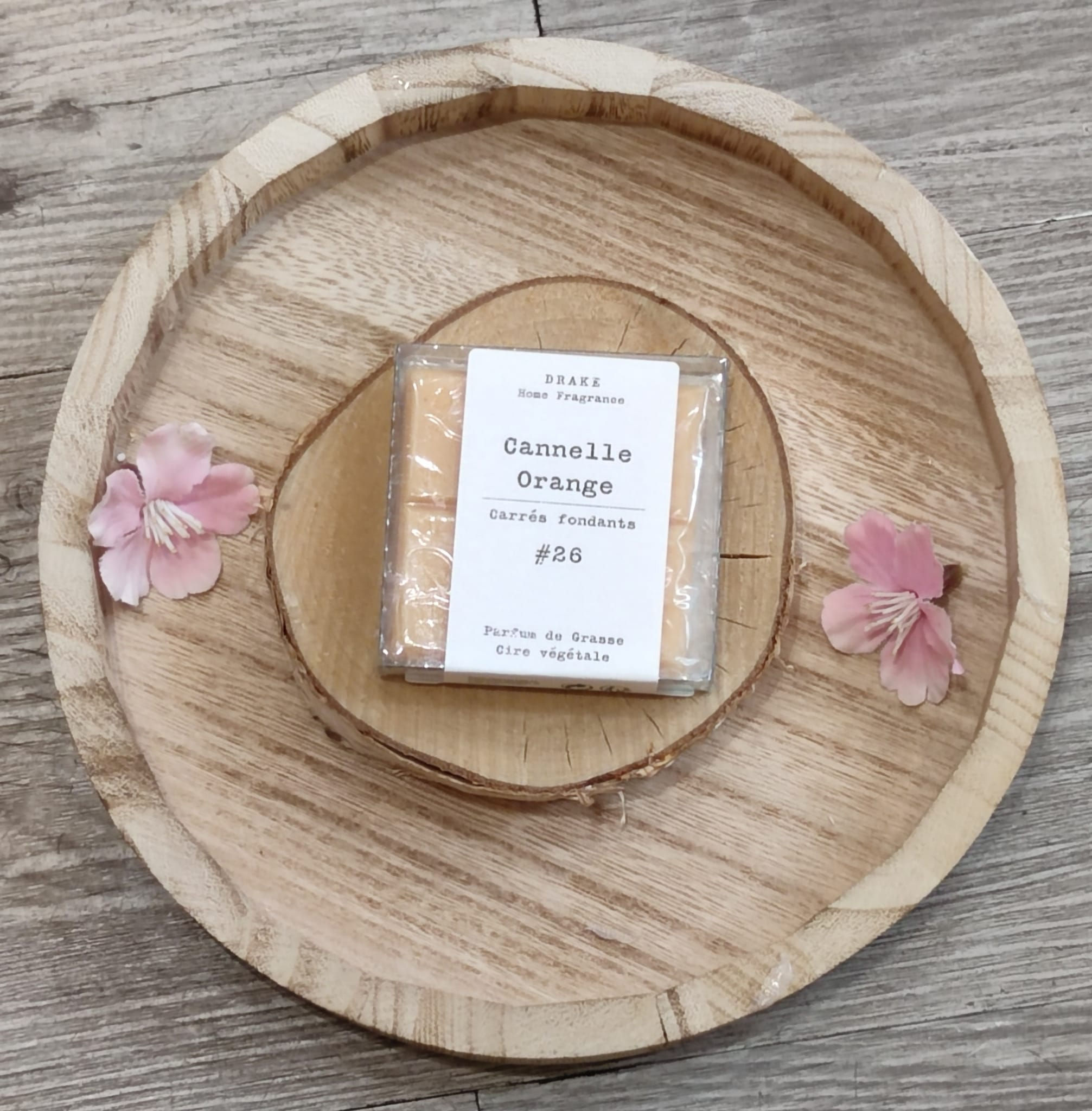 Carré parfumé : Cannelle Orange
