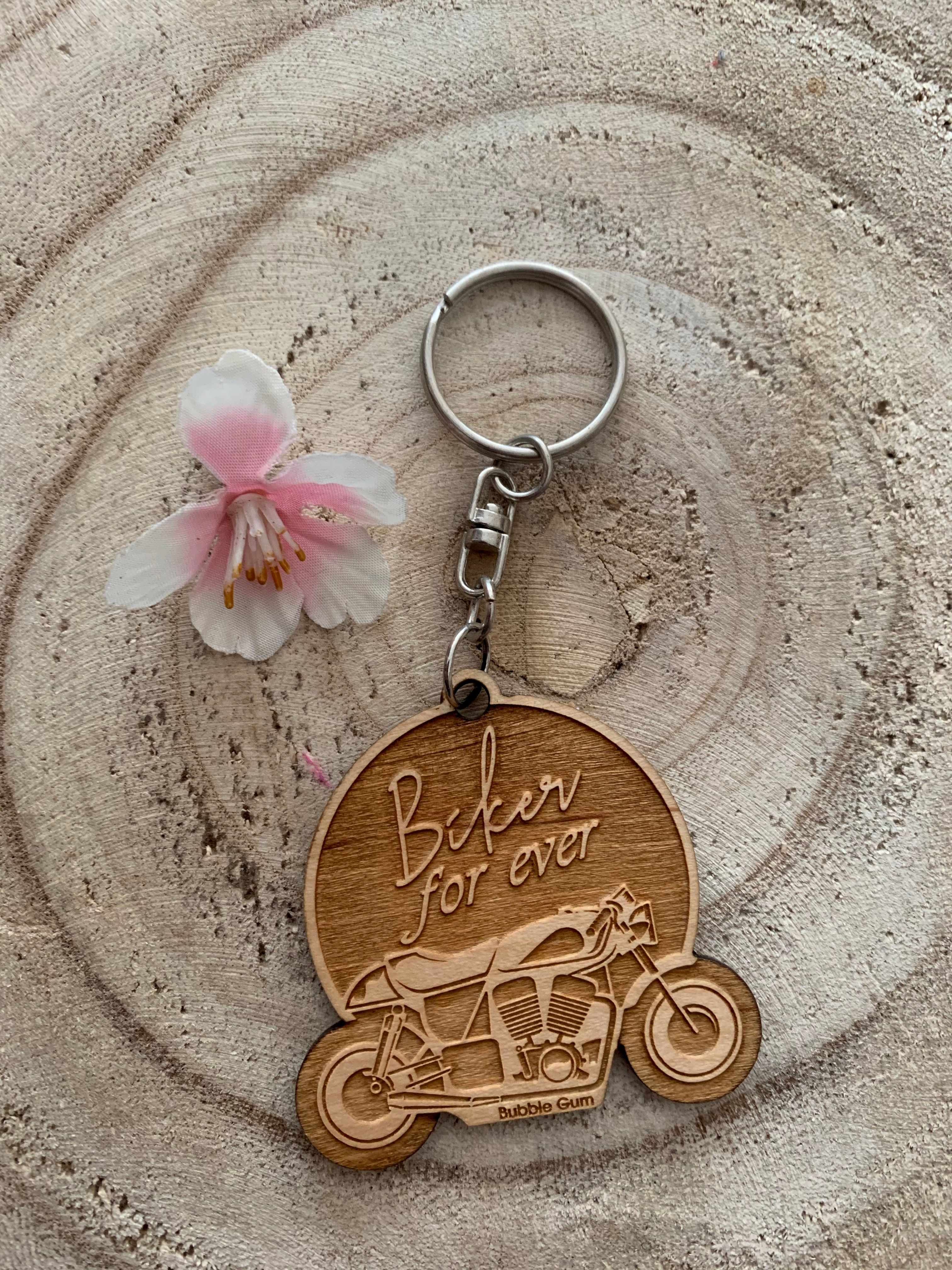 Porté clés: Biker for ever