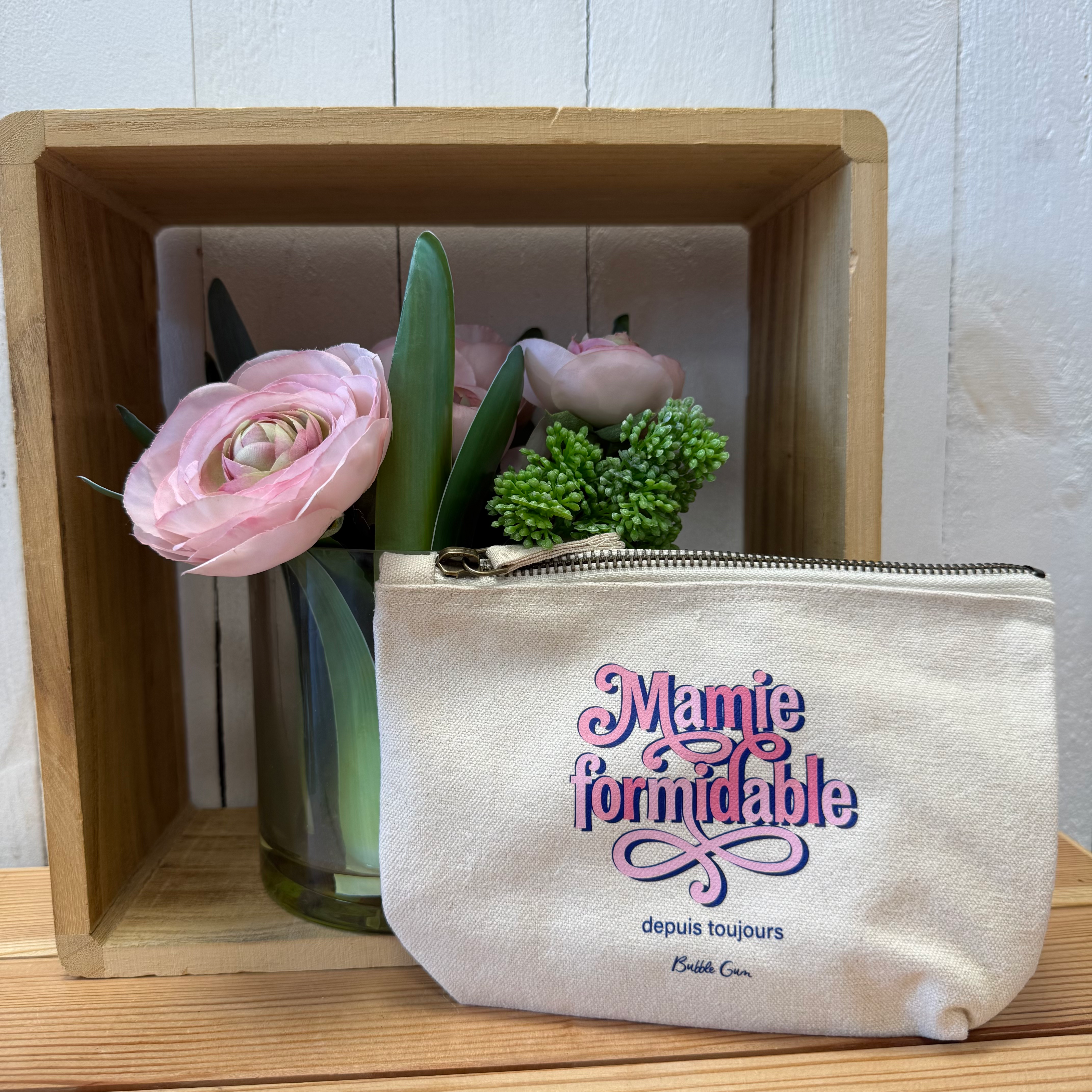 Pochette coton bio: Mamie formidable depuis toujours
