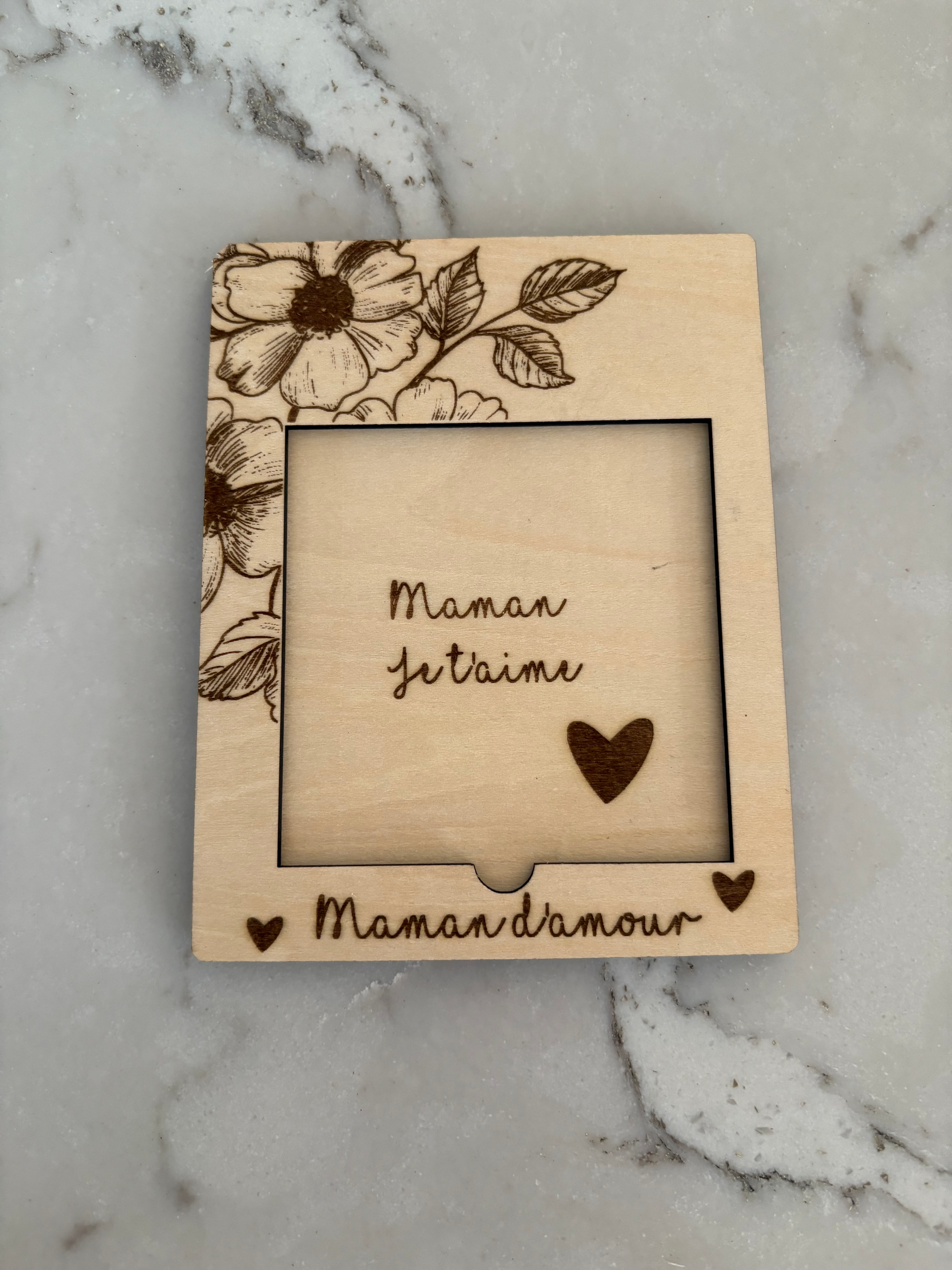 Support de post it: Maman