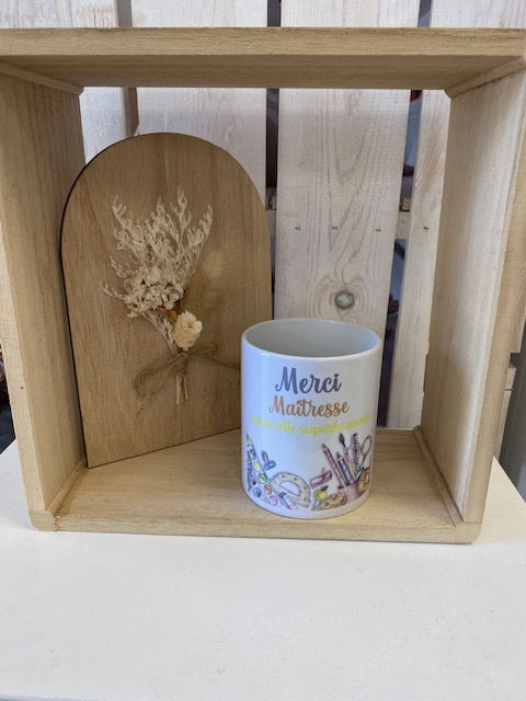 Mug : Merci maîtresse pour cette superbe année