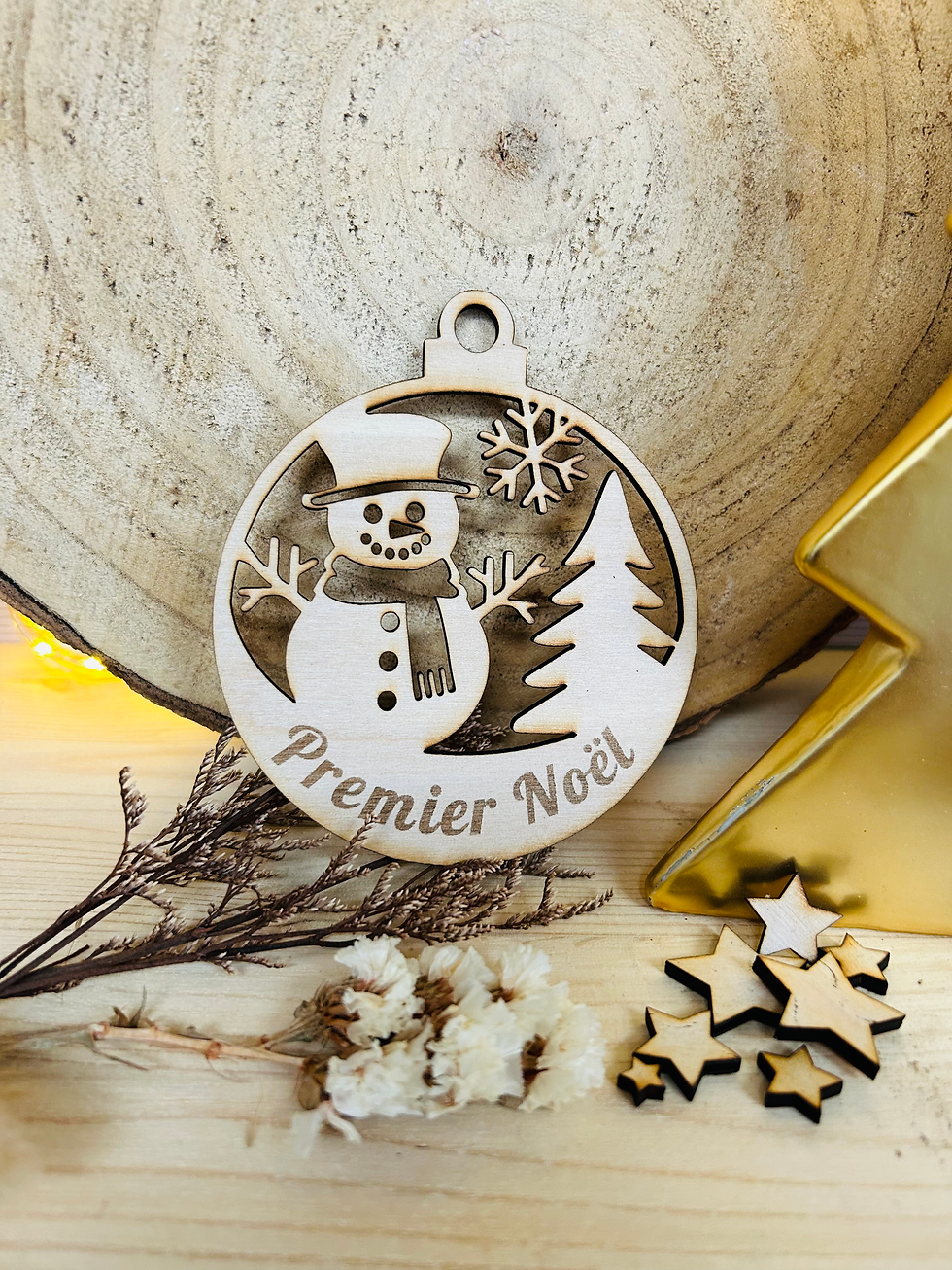 Boule en bois: modèle N°15