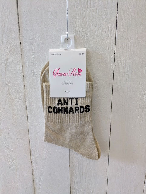 Chaussettes à paillettes: Anti connards