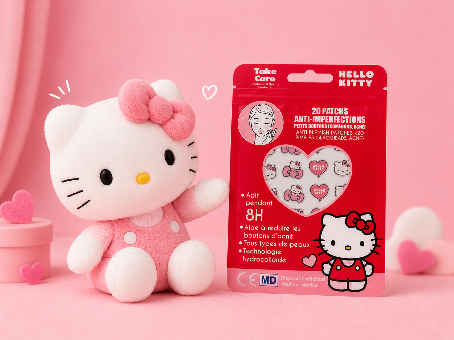 Patch anti-imperfections: Hello kitty