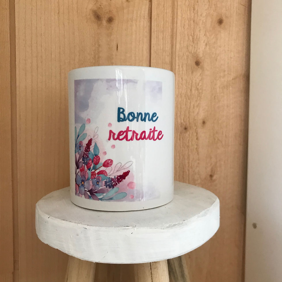 Mug: Bonne retraite