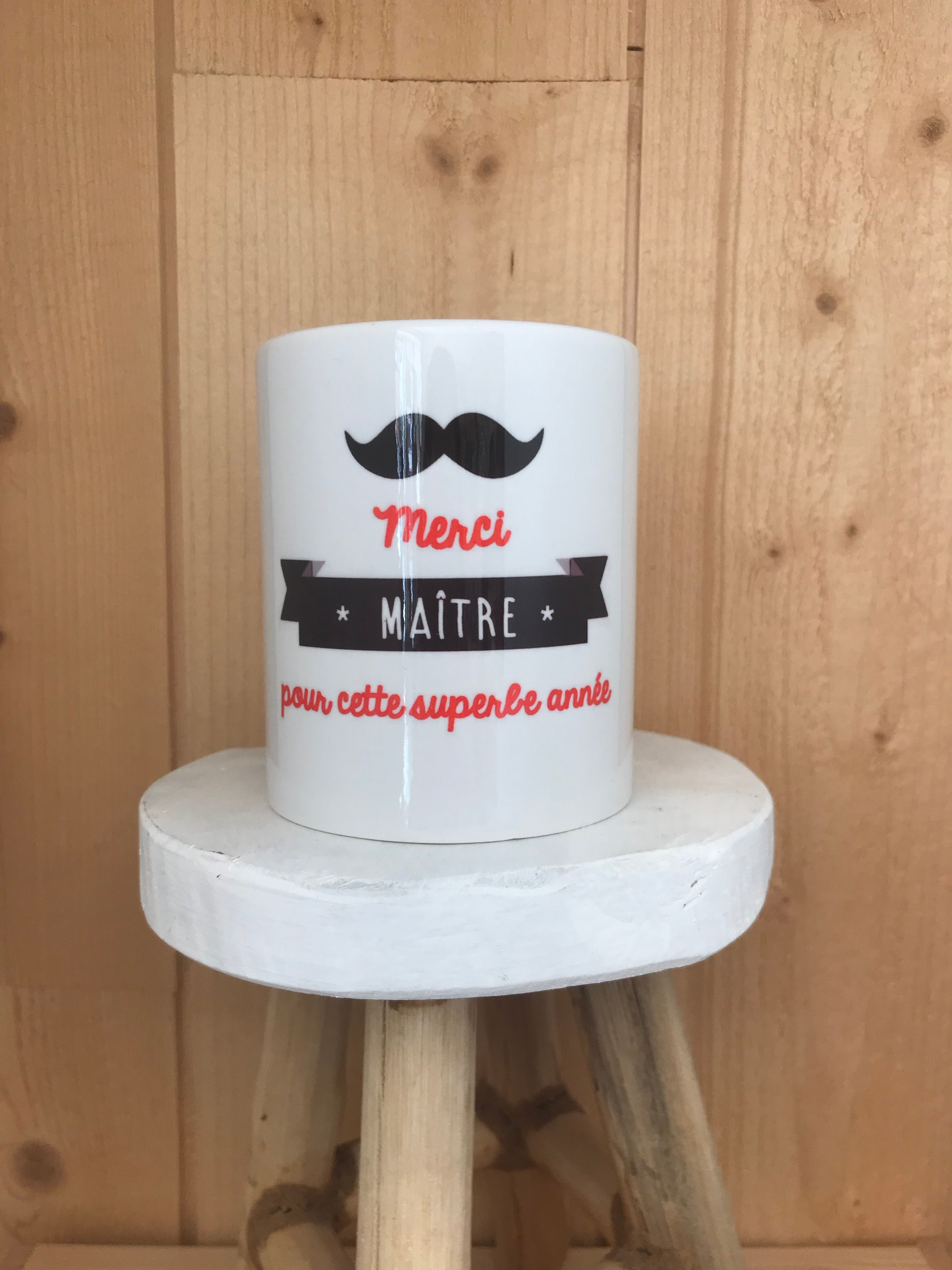 Mug: Merci Maître