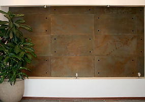 Láminas de Concreto Oxidadas