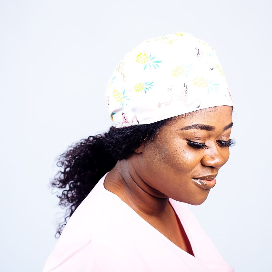 Thumbnail: Pink Jogger Scrubs set