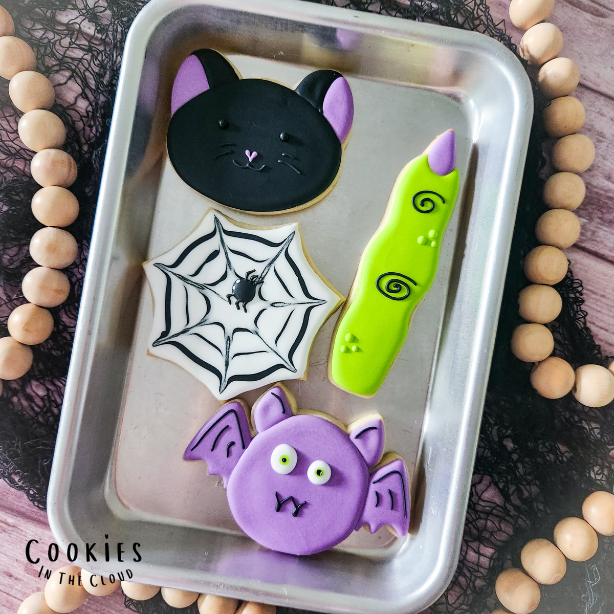 Cookies in the Cloud Halloween Cookie Decorating Class