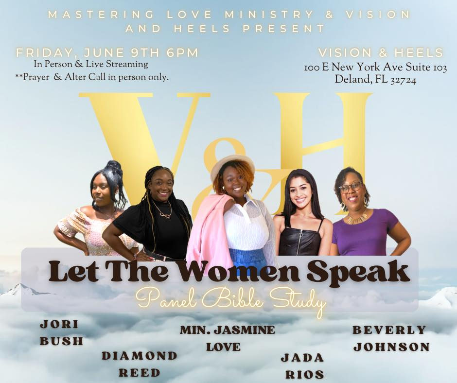 Let The Women Speak - Panel Bible Study